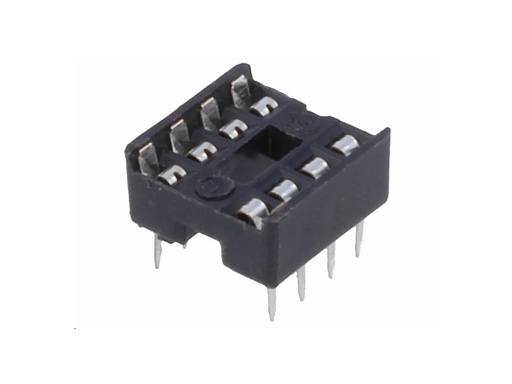 [H20904] IC-sokkel - 8 ben (7,62mm)