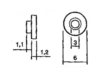 [H16978] Isolations-plastikring - Til TO220