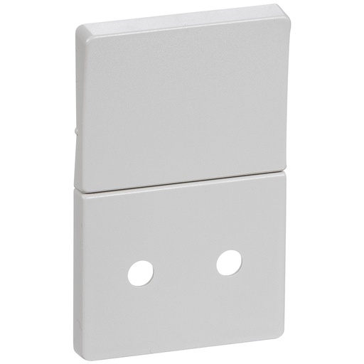 [1017040078] Fuga Tangent stikkontakt uden jord lysegrå