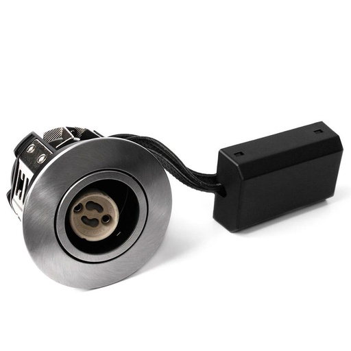 [307010] HiluX D10 indbygningsspot GU10 - børstet