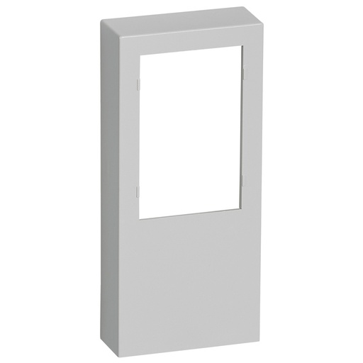 [1017040308] Fuga Dæksel for panelunderlag 1½ modul lysegrå