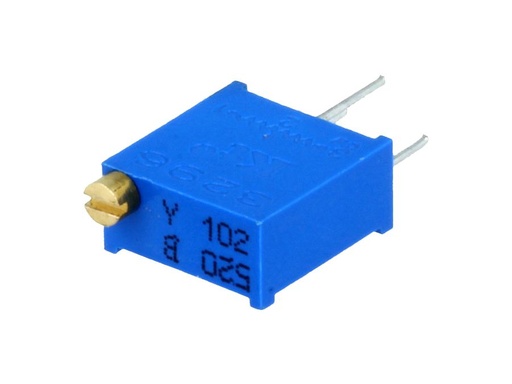 [H13575] Multiturn trimmepotmeter - 1kOhm, 500mW, ±10% (YB)
