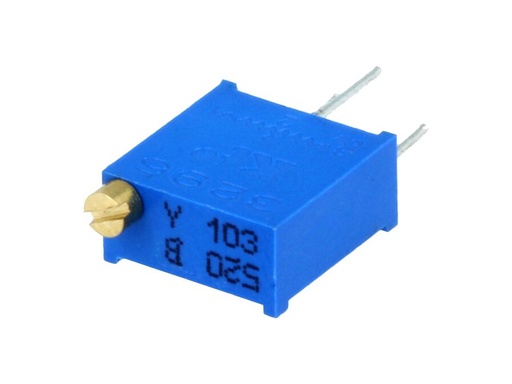 [H13615] Multiturn trimmepotmeter - 10kOhm, 500mW, ±10% (YB)