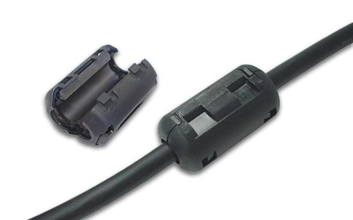 [H12891] Ferrit klemme-støjfilter til Ø9mm kabel (13x25,5mm)