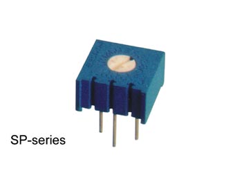 [H12299] Single-turn trimmepotmeter - 10mm vandret 0,5W 200kOhm ±10%