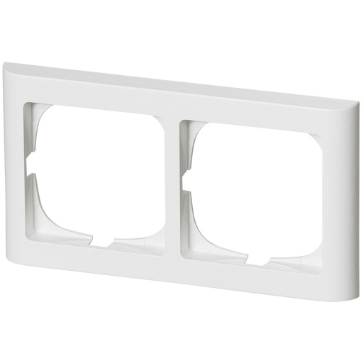 [1017042319] LK Fuga ramme Softline 63 2m vandret - hvid