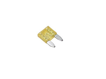 [H15375] Mini-autosikring - 20A (gul)