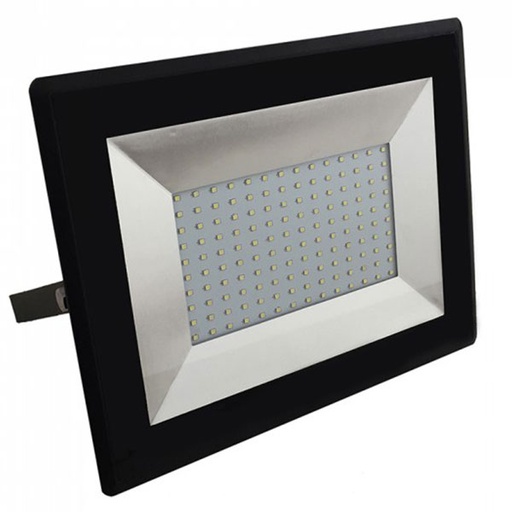 [401015966] 100W LED projektør 6500K 8500Lm sort