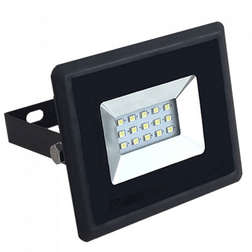 [40115940] 10W LED projektør 3000K 850Lm sort