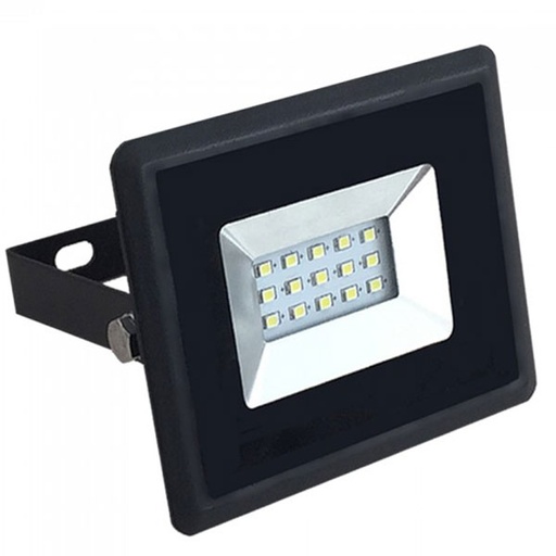 [40115941] 10W LED projektør 4000K 850Lm sort