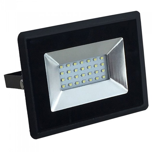 [40215946] 20W LED projektør 3000K 1700Lm sort