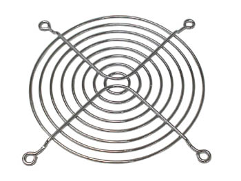 [H16443] Gitter til blæser - 120x120mm, Krom