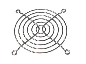 [H16447] Gitter til blæser - 92x92mm, Krom