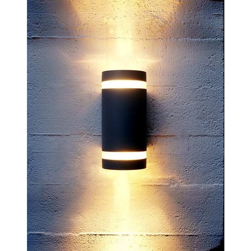 [4243740631] L & K Design FOCUS 2xGU10 væglampe Antracit