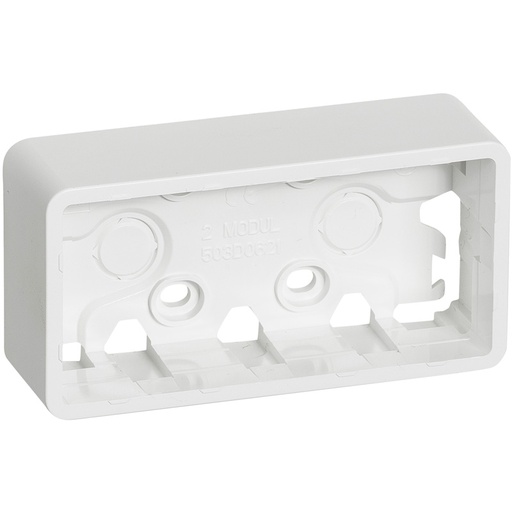 [1017043091] Fuga Underlag 2 modul vandret hvid