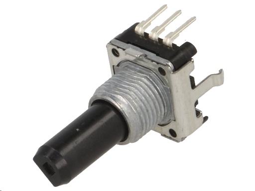 [H43354] Rotary Encoder - 24 trin, to-fase A og B, 25mm (6mm D aksel)