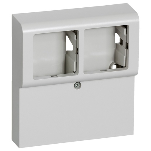 [1017043130] Panelunderlag softline 2 modul m. sprosse lysegrå