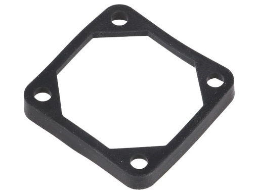 [H35836] Blæser gummipakning - 40x40x4,5mm