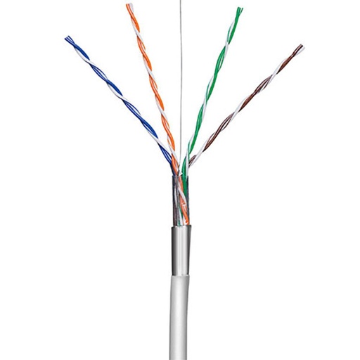 [5062100] Installationskabel (stiv), S/FTP CAT6 - 100 m.