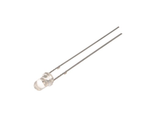 [H57995] 3mm 12V LED - Rund, GUL (1560mcd 30°)
