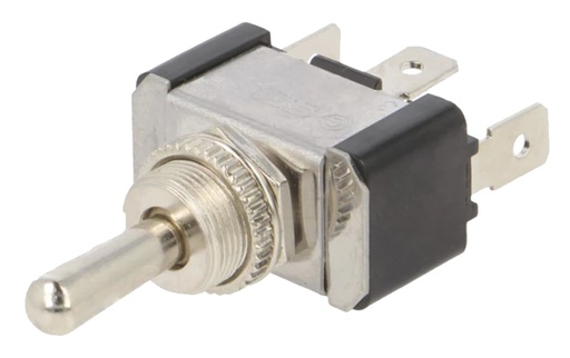 [H62479] MAXI vippekontakt - 1P ON-OFF-ON 20A/12VDC, 6,3mm spadestik