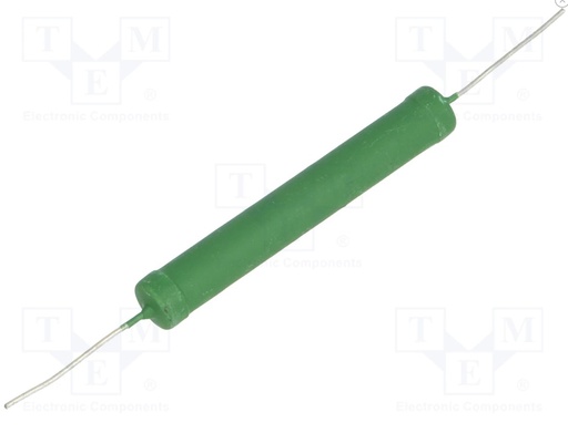 [H61285] Metaloxid (audio) modstand - 4,7ohm 10W ±5% (Ø8x52mm)
