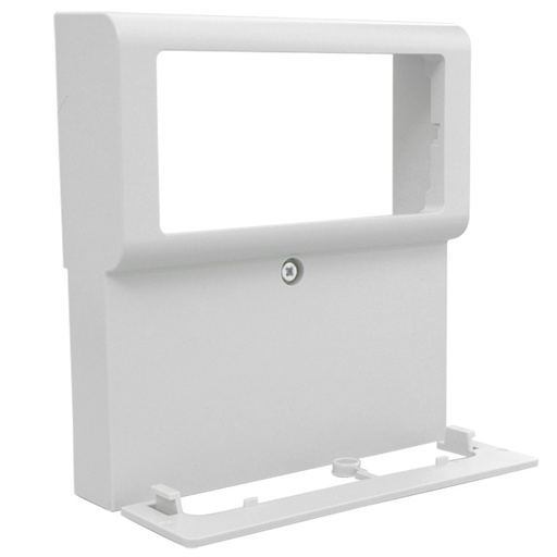 [1017043635] Dæksel for panelunderlag softline 2 modul  lysegrå