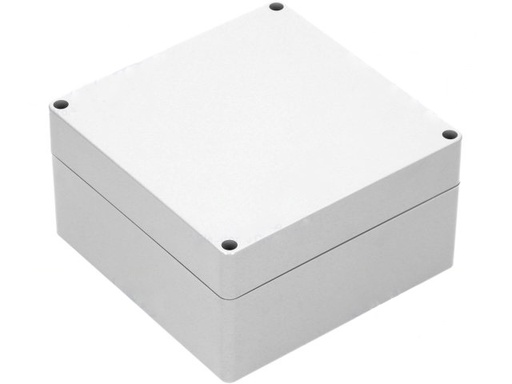 [H16249] G399 plastkabinet - Mørkegrå, IP65 (160x160x90mm)