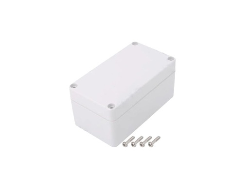 [H59213] G205 plastkabinet - Lysegrå, 115x65x55mm (IP67)