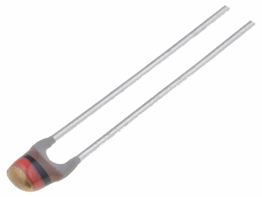 [H64726] NTC termistor - 1kOhm, 3528K, 500mW (Ø3mm)