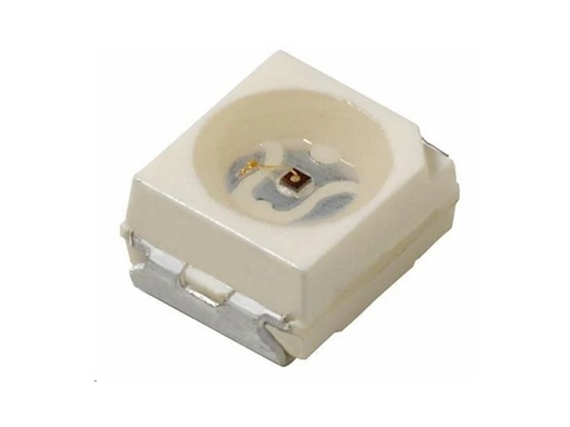 [H64081] SMD LED - 3528, PLCC2, Rød, 560mcd, 60°, 30mA