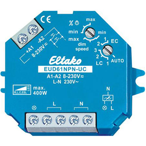 [5467502641] Eltako Lysdæmper - 400W 8-230V UC ESL/LED