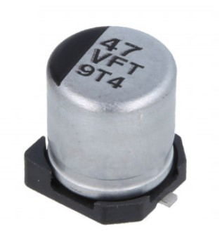 [H55415] SMD elektrolytkondensator - 47uF / 35V, C hus (FT)