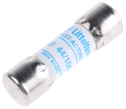 [H25317] Keramisk sikring - Ø10x35mm, 0,44A 1000V (til multimeter)
