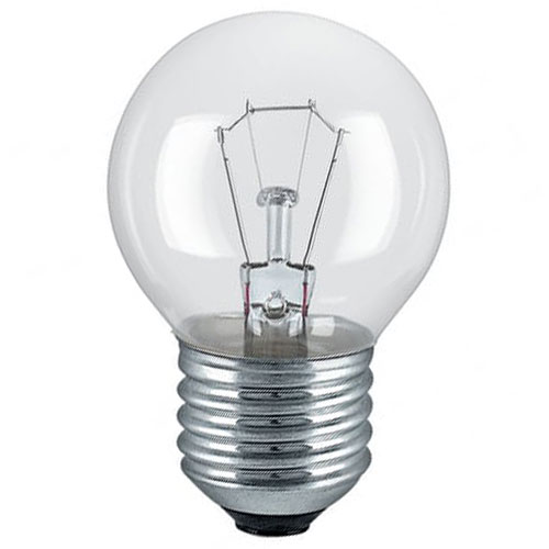 [5650046503] 15W krone glødepære E27 klar