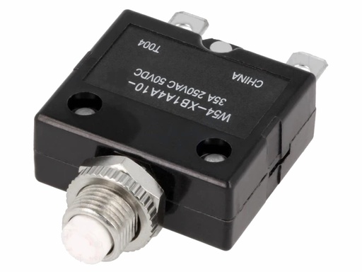 [H61072] Automatsikring - 10A / 250Vac (50Vdc), SPST-NC
