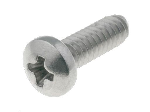 [H16952] Krydskærv maskinskrue, panhoved - M3x6mm, PH1 (50 stk.)