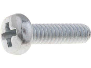 [H44665] Krydskærv maskinskrue, panhoved - M2x6mm, PH1 (100 stk.)