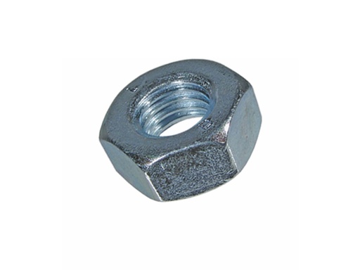 [H63495] Møtrik, sekskantet - M3, forsinket stål, H2,4mm (50 stk.)