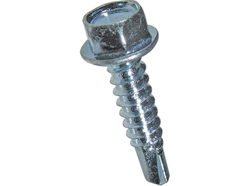 [H59228] Selvskærende skrue, sekskant - 4,2x19mm, HEX-7mm (10 stk.)
