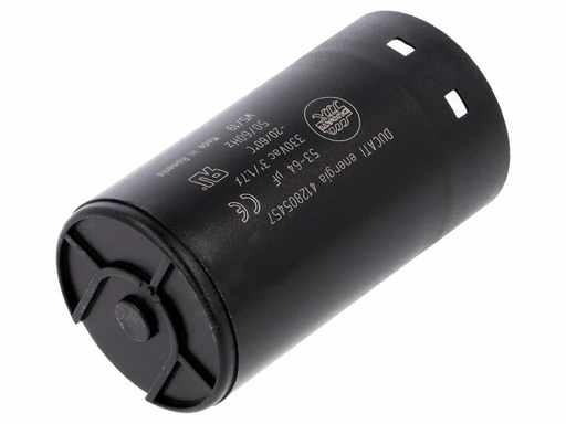 [H61488] MOTOR start kondensator - 59uF / 330V, Spadestik