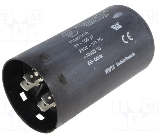 [H61528] MOTOR start kondensator - 97uF 250V (Ø45x84mm)