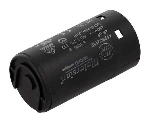 [H61746] MOTOR start kondensator - 48uF 250V (Ø36,5x69mm)