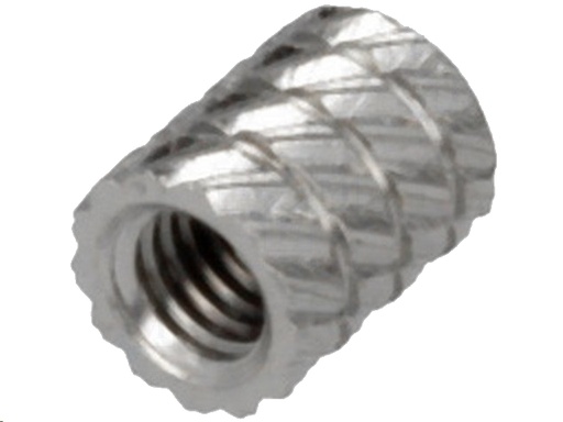 [H44350] Gevindindsats til plast - M3, Ø4,5mm, L5,9mm (10 stk.)