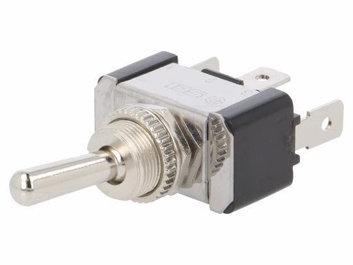 [H62478] MAXI vippekontakt - 1P ON-OFF-ON, 20A/12VDC, 6,3mm spade