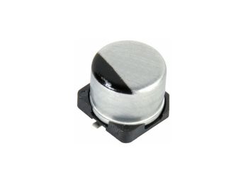 [H55449] SMD elektrolytkondensator - 47uF / 16V, D hus (Ø6,3x5,8mm)