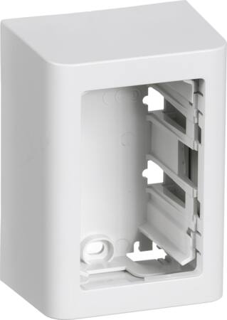 [1017048274] Fuga underlag softline 1½modul 49mm dyb - hvid