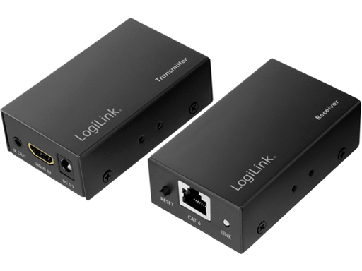 [H61114] HDMI extender over LAN (60m) - 1080p/60Hz, POC, IR