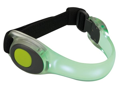 [H47003] Fleksibel arm bånd med grøn LED lys