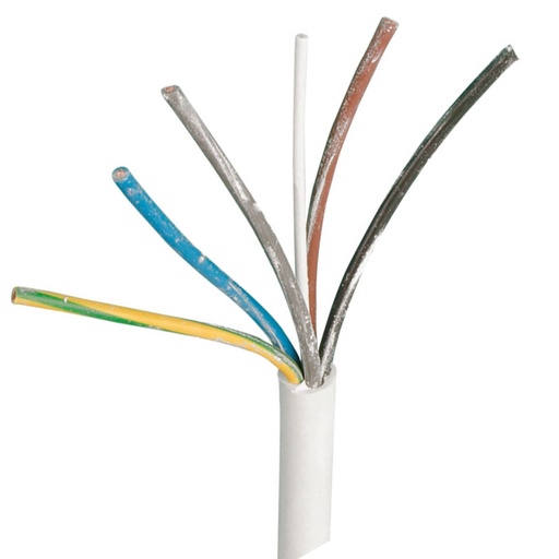[5732110179] PKAJ Hvid 5x2,5mm² - pr. meter